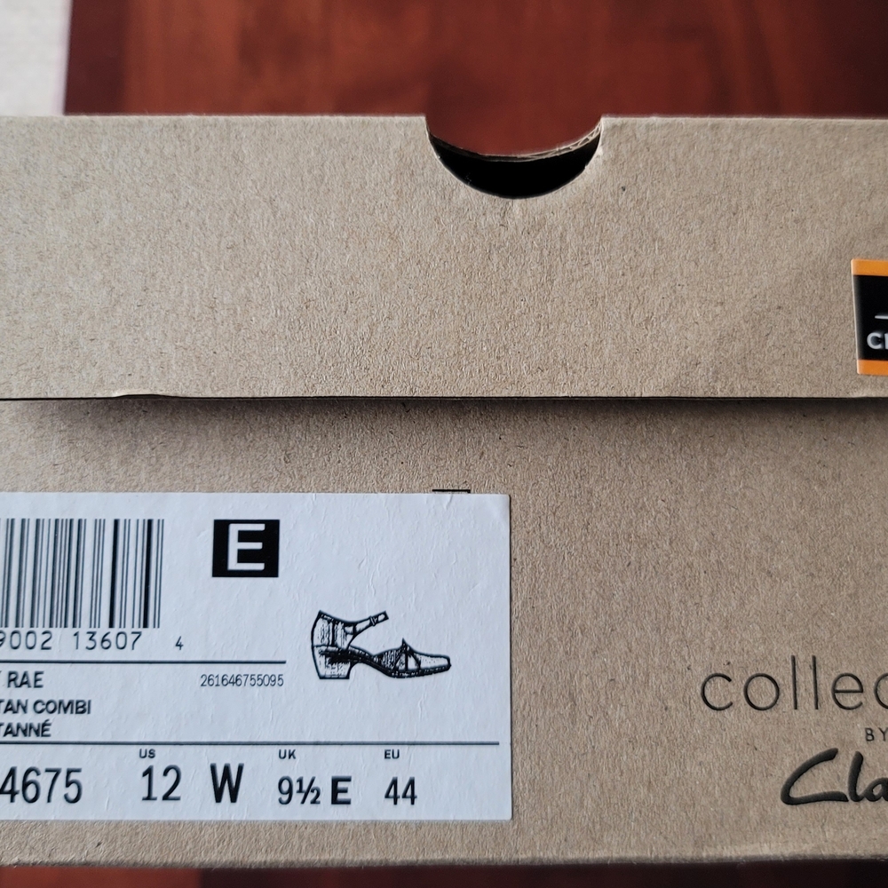 Clarks Collection Tan Combi Shoes